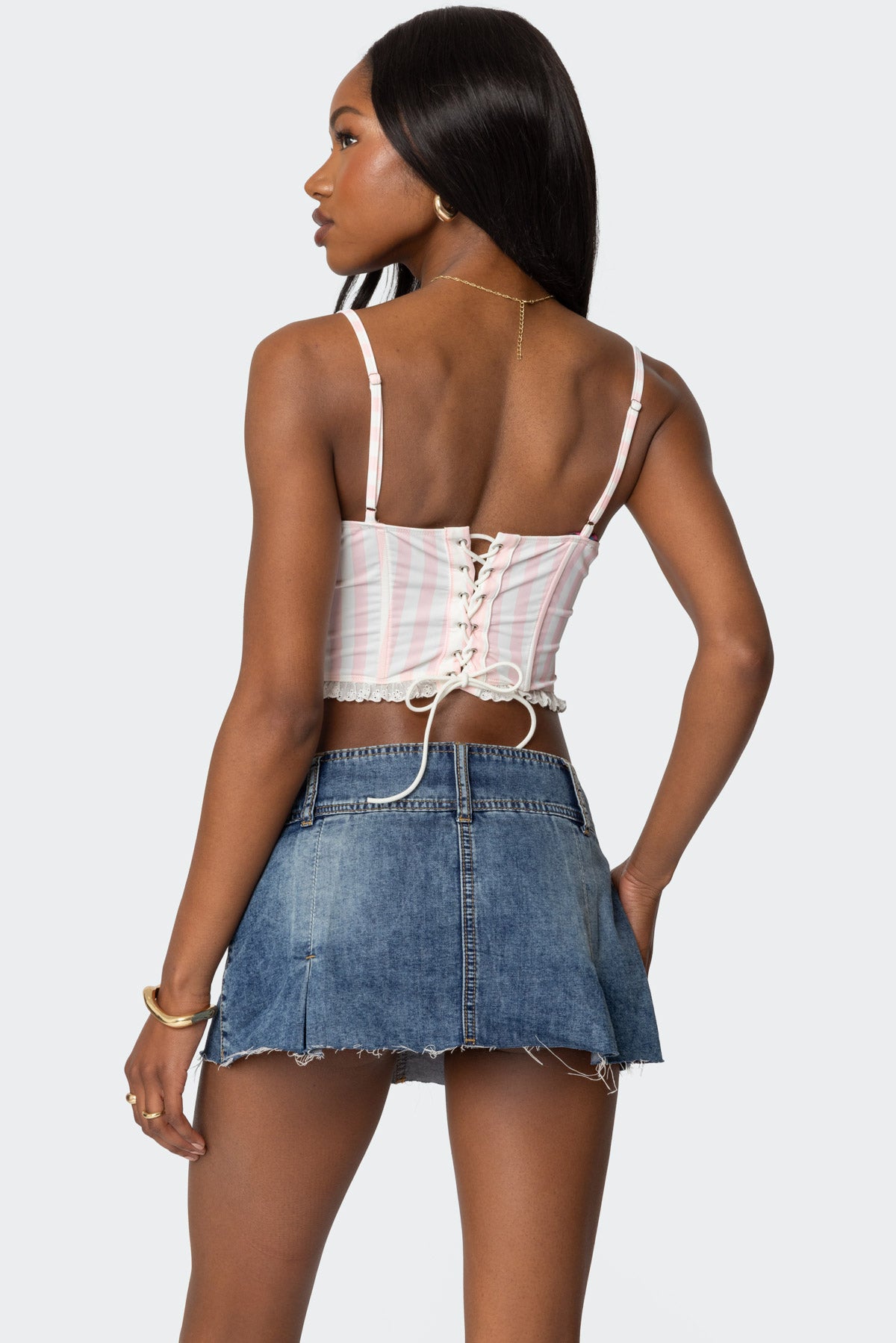 Marlen Striped Corset