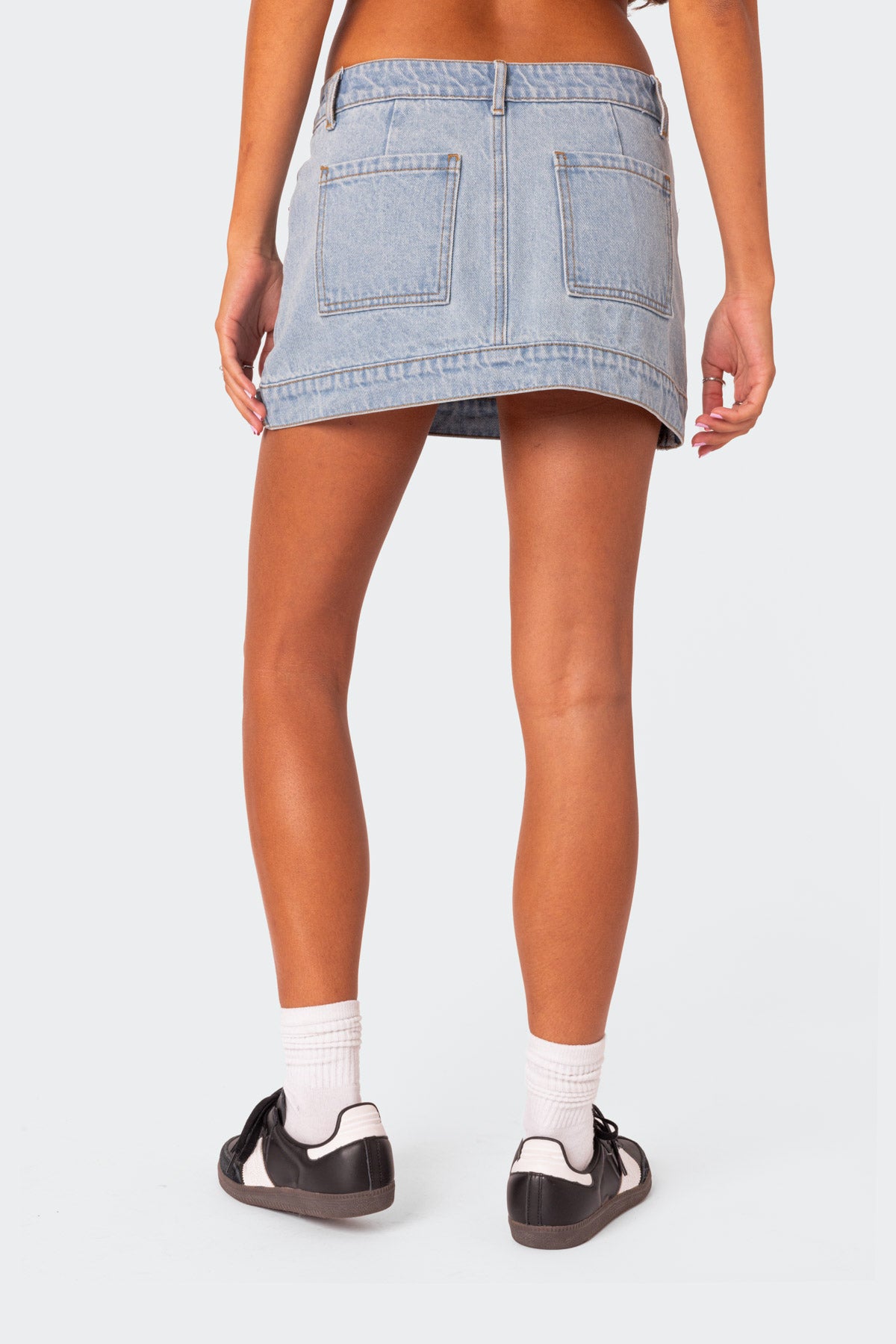 Foxx Denim Mini Skirt