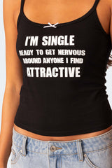 I'M Single Tank Top