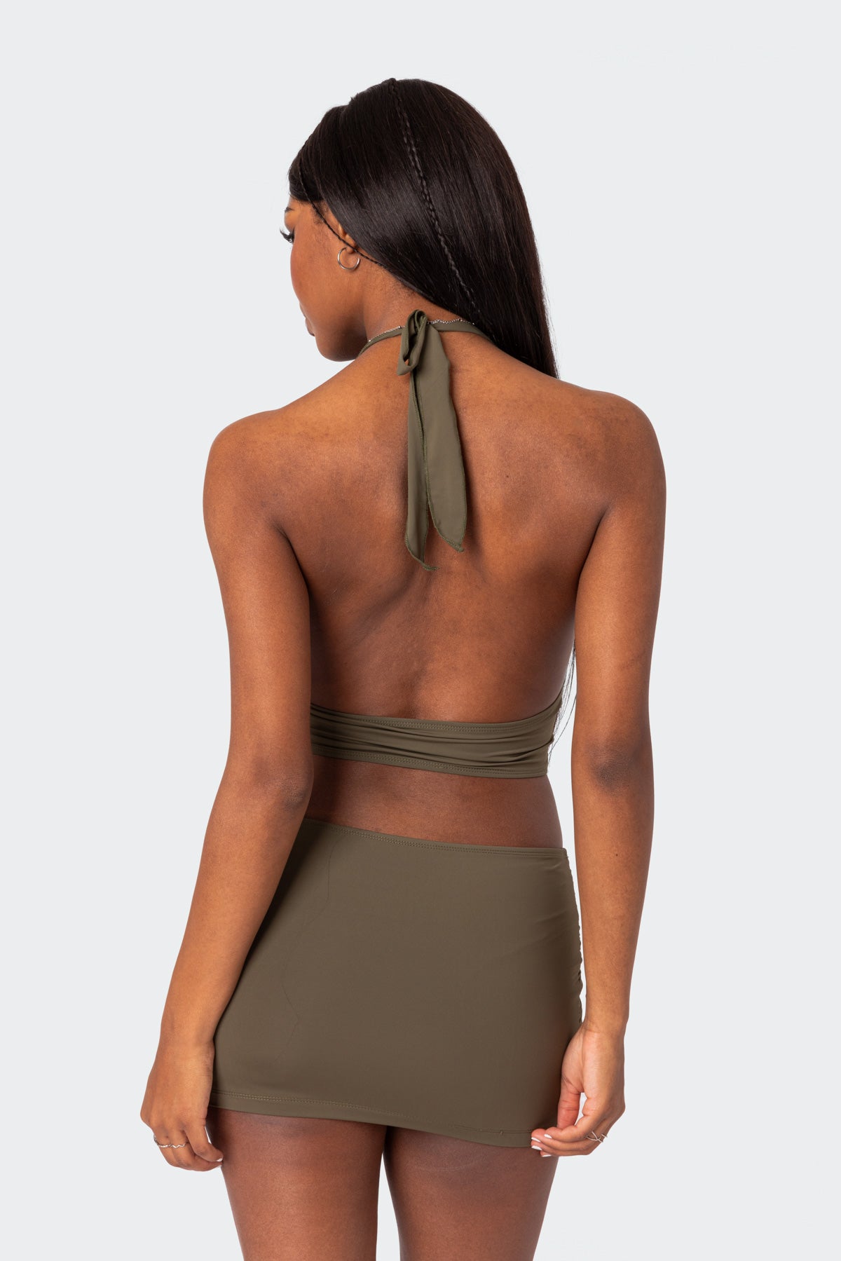 Kenya Gathered Halter Top