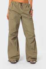 Fey Cargo Parachute Pants