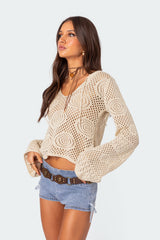 Kinley Crochet Top