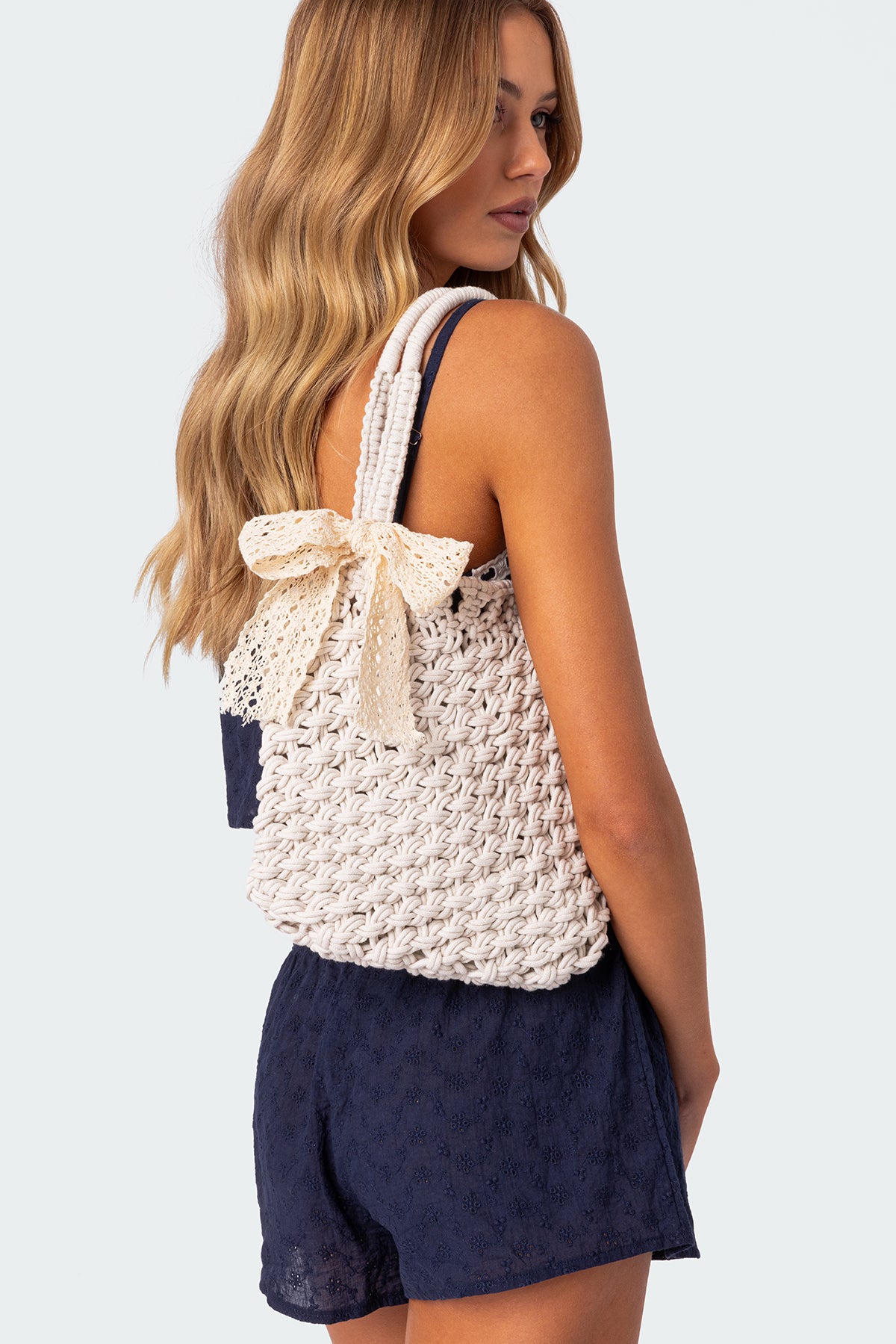 Crochet Tote Bag