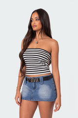 Alta Striped Tube Top