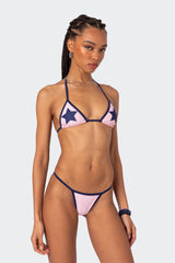 International Girl Triangle Bikini Top