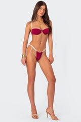 Leanna Contrast Bikini Bottom