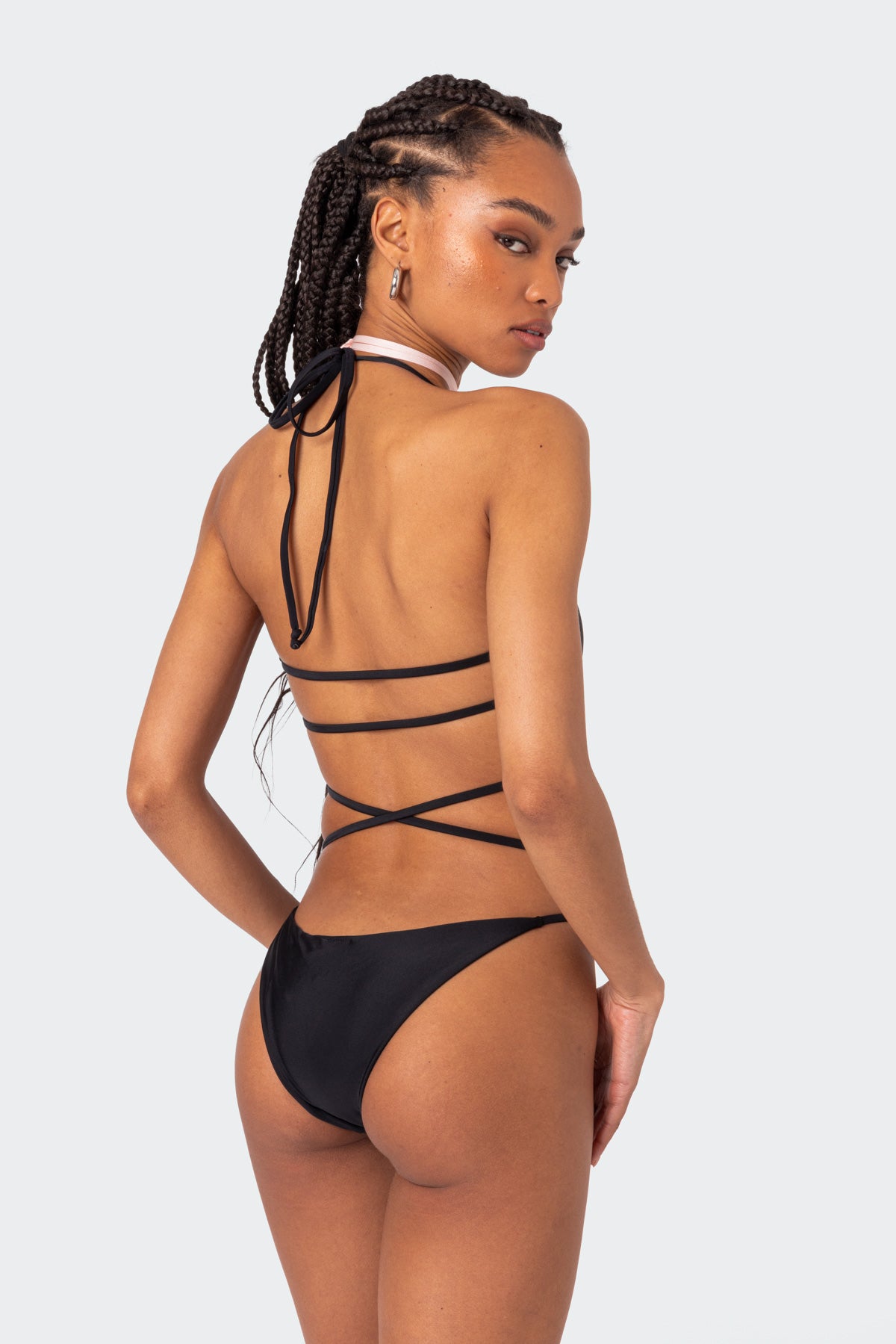 Strappy One Piece Swimsuit