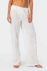 Miracle Cotton Lace Pants