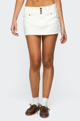 Mckinley Denim Mini Skirt