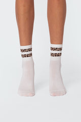 Cheetah Stripe Socks