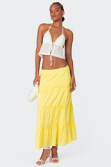 Charlotte Tiered Maxi Skirt