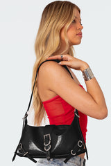 Marlie Faux Leather Shoulder Bag