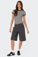 Aelia Bermuda Trouser Shorts