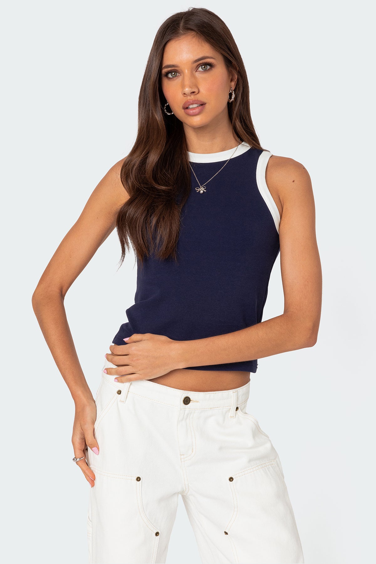 Tammy Contrast Tank Top