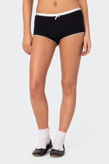 Mariana Pointelle Micro Shorts