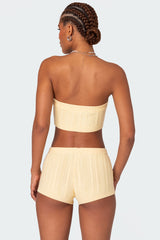 Raegan Cable Knit Bandeau Top