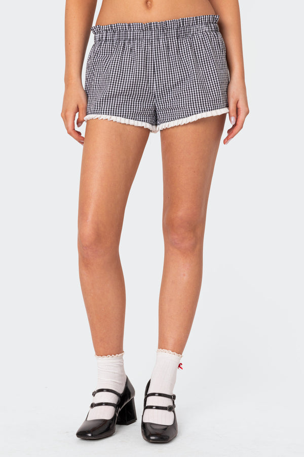 Kyra Gingham Shorts