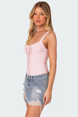 Carol Eyelet Bodysuit