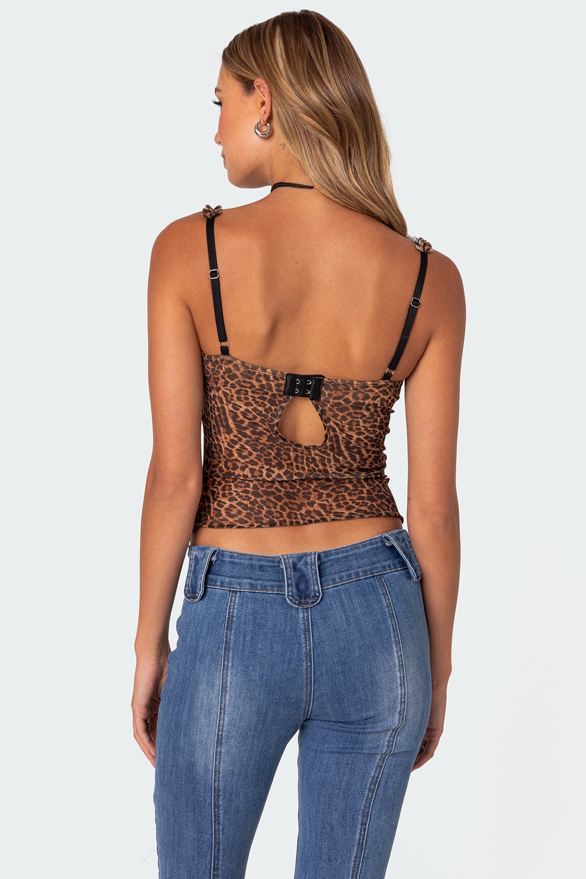 Lidia Sheer Mesh Bra Top