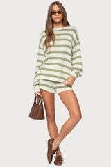 Amaris Oversized Striped Sweater