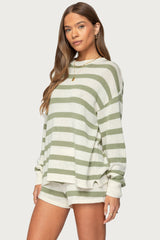 Amaris Oversized Striped Sweater