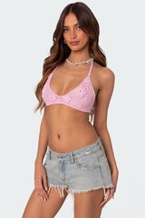 Missy Crochet Bra Top