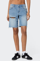 Riptide Denim Bermuda Shorts