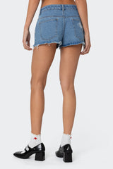 Fern Mid Rise Denim Shorts