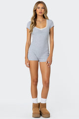 Lincoln Ribbed Romper