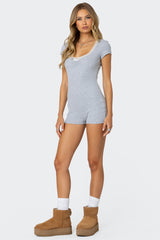 Lincoln Ribbed Romper