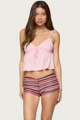 Sunrise Babydoll Tank Top