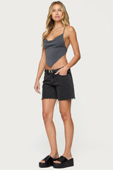 Tilla Backless Cowl Neck Top