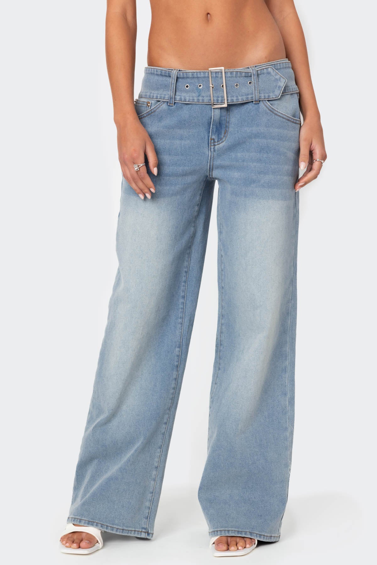 Buckle Baby Washed Relaxed Jeans