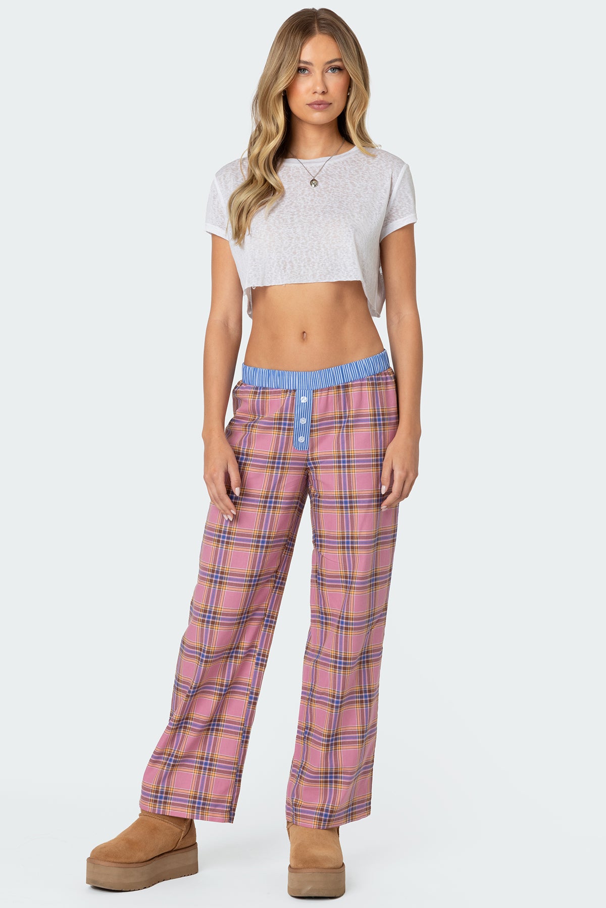 Plaid & Stripe Pants