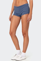 Levia Striped Micro Shorts