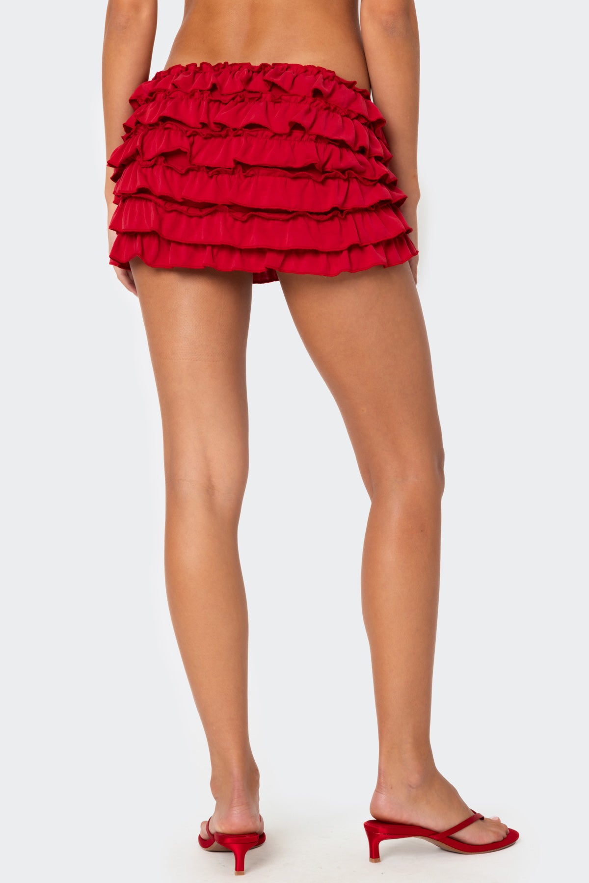 Constance Ruffled Mini Skirt