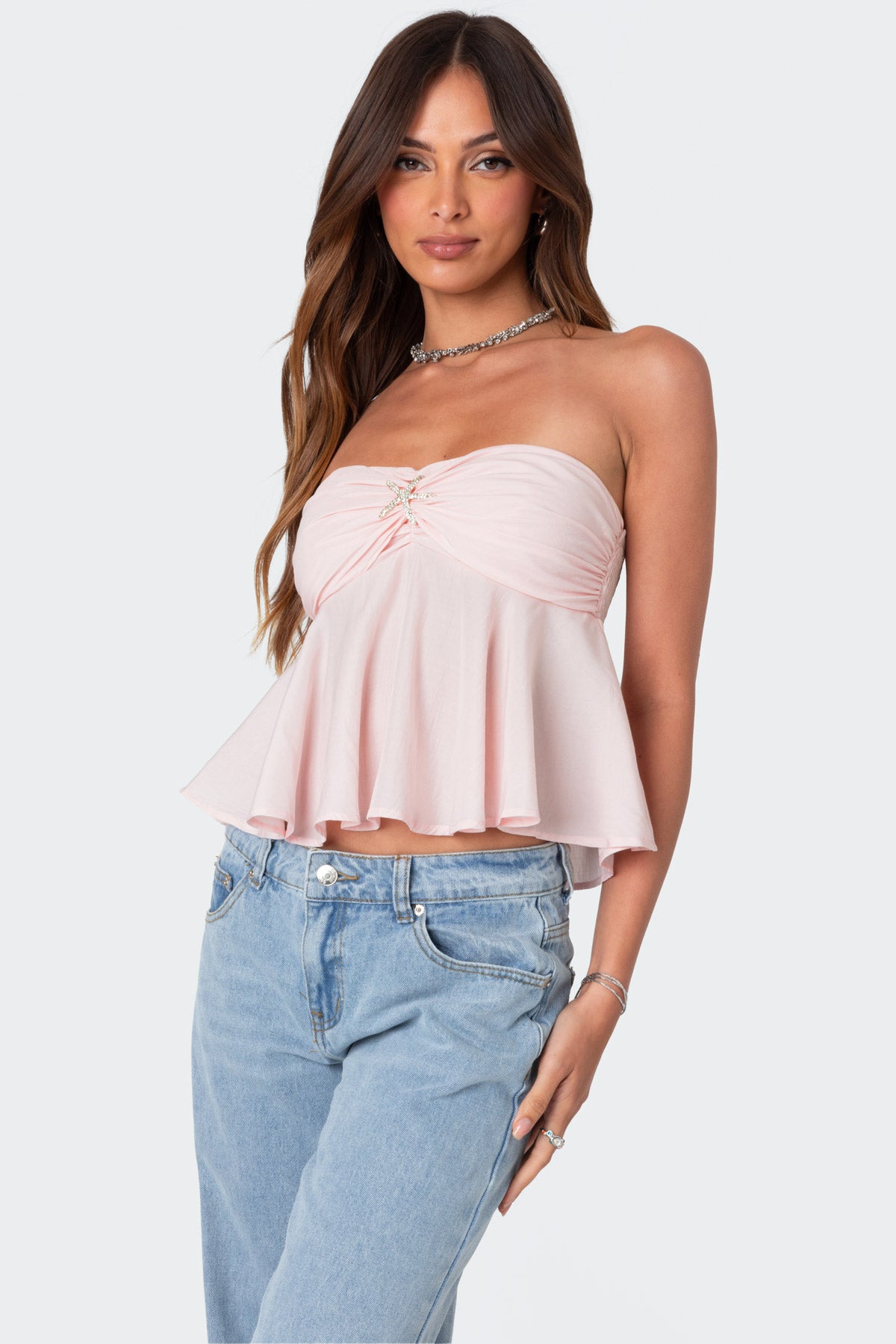 Starfish Strapless Top