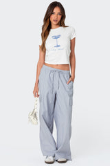 Phoenix Linen Look Cargo Pants