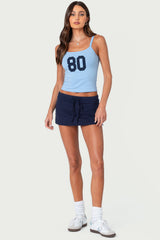 Bayside Slitted Micro Skort