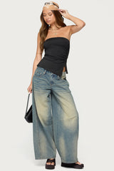 Belinda Asymmetric Tube Top