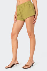 Arden Linen Look Shorts