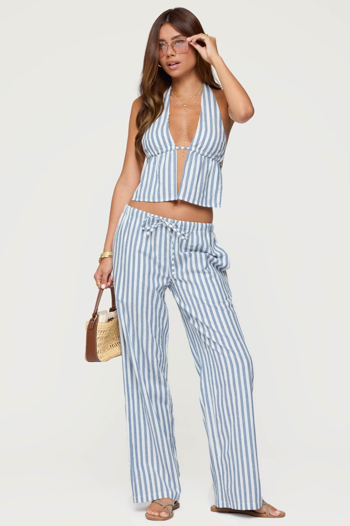 Macey Striped Trousers