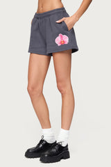 Orchid Babe Sweat Shorts