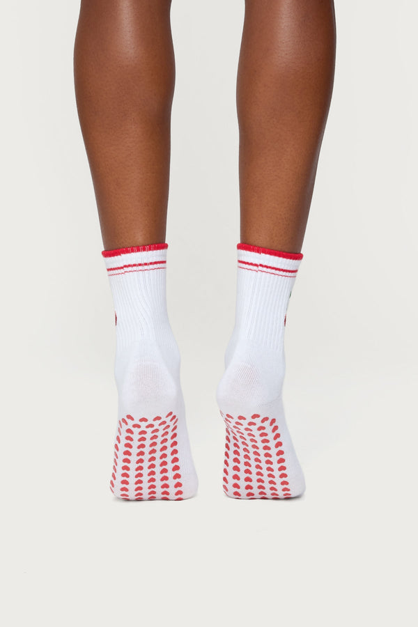 Pilates Cherry Socks