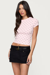 Lorenzo Polka Dot T Shirt