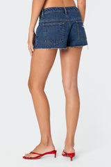 Fern Mid Rise Denim Shorts