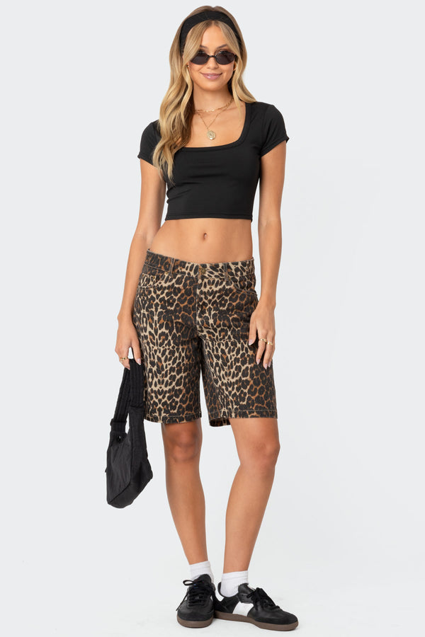 Ricki Cropped T Shirt