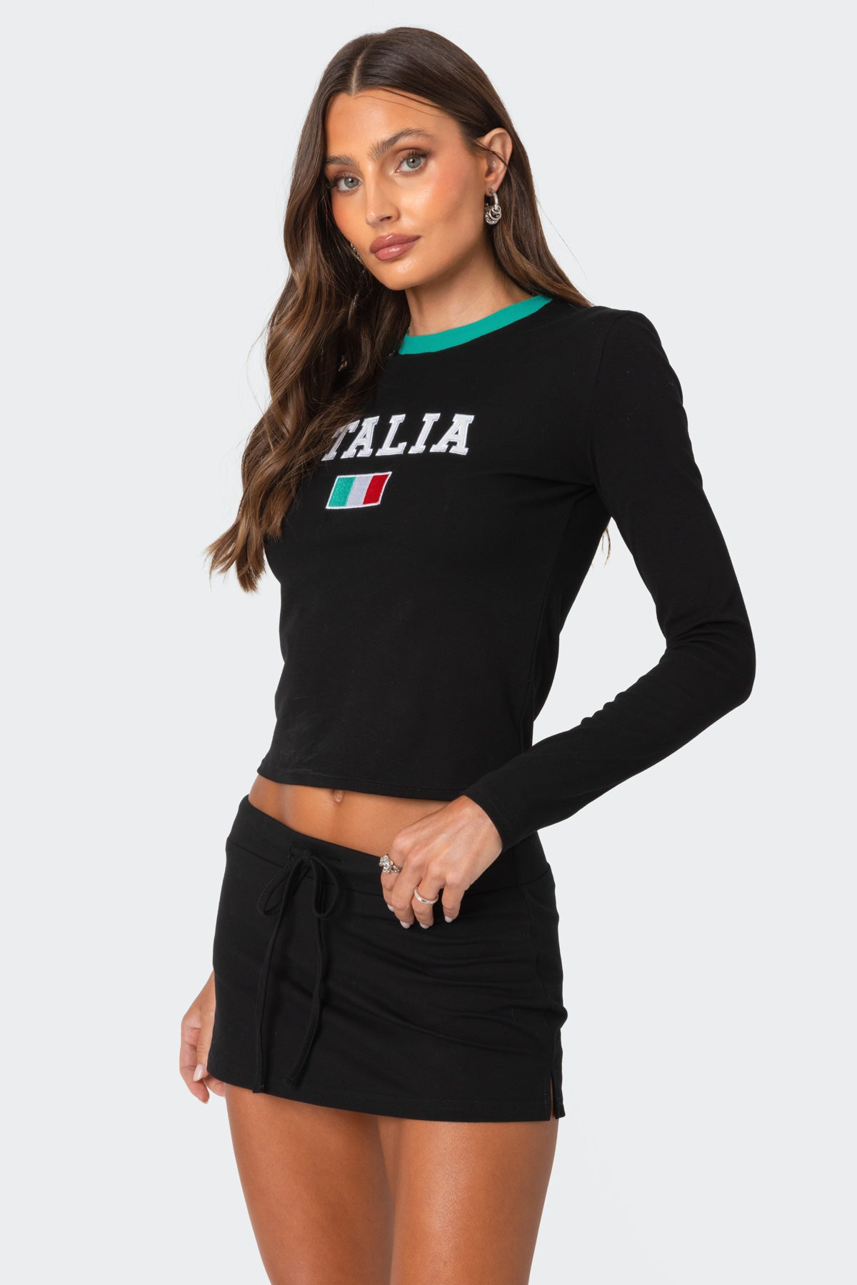 Italy Long Sleeve T Shirt