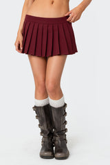 Kristen Pleated Mini Skort