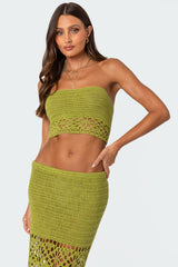 Ida Crochet Tube Top